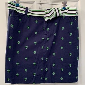 Lilly Pulitzer Palm Tree Skirt